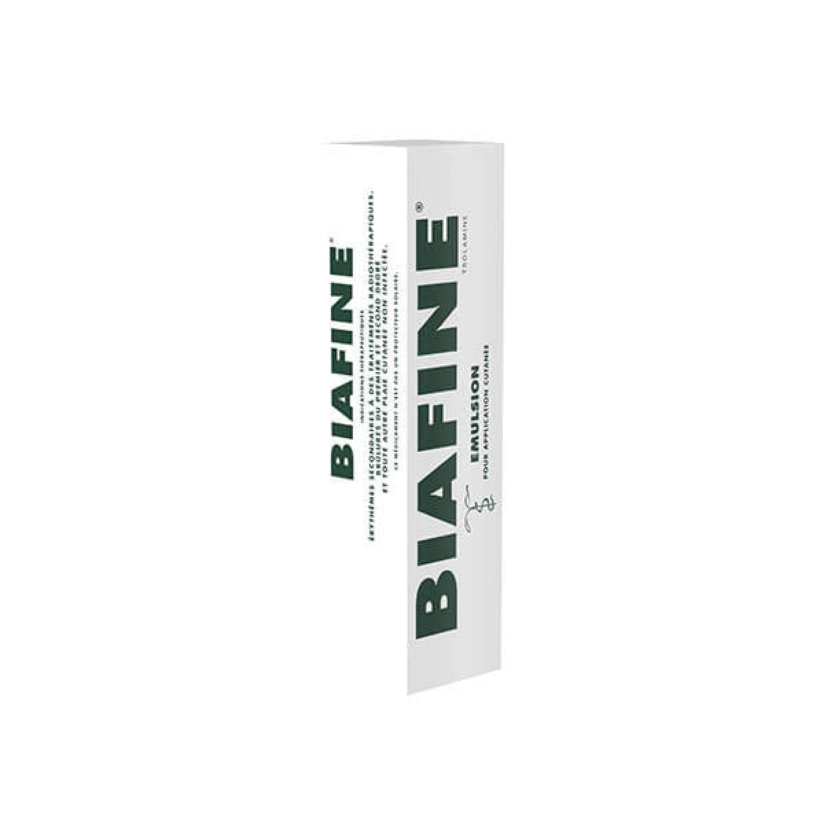 Biafine Emulsion Cream with trolamine avocado oil and sodium alginate to maintain a moist environment supporting skin repair and comfort