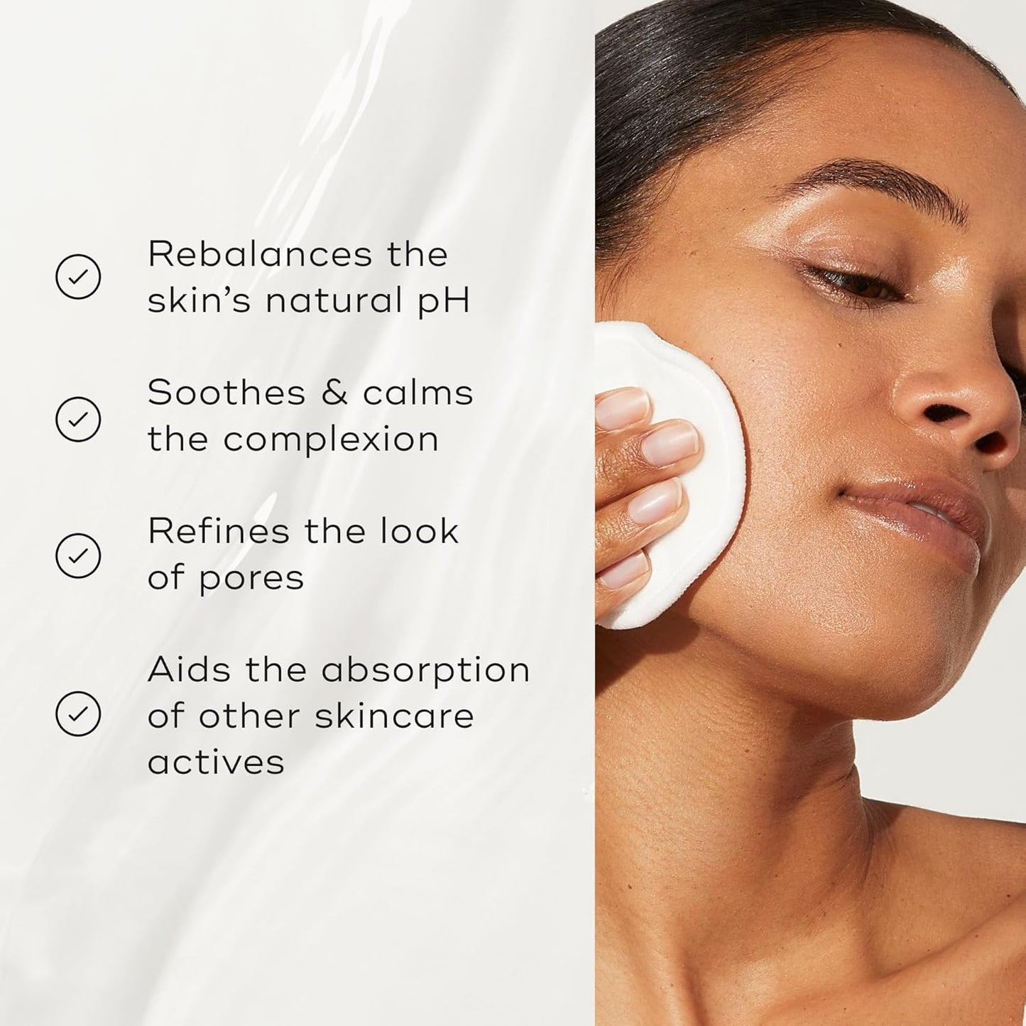Medik8 Daily Refresh Balancing Toner applied morning and evening after cleansing to boost skincare absorption and hydrate skin