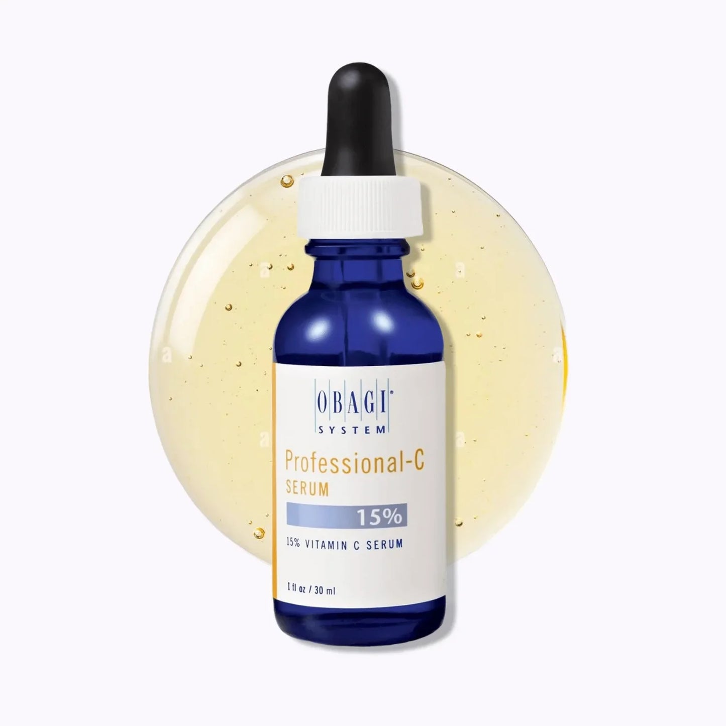 Obagi Professional-C Serum 15% with L-Ascorbic Acid and Ascorbyl Glucoside to help neutralise free radicals and strengthen skin's antioxidant defences
