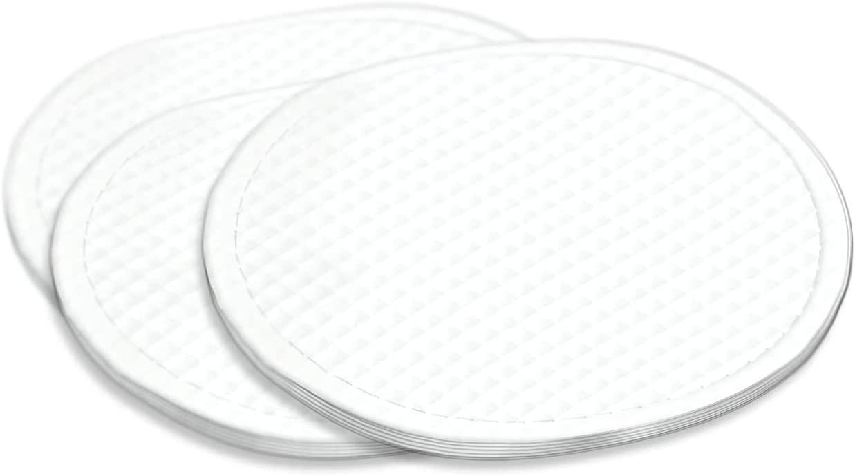 Organyc Cotton Round Pads with textured side for gentle deep cleansing, free from chlorine, latex, perfume and dyes