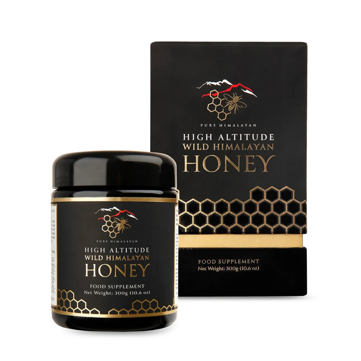 Pure Himalayan High Altitude Wild Himalayan Honey for adults seeking raw natural Ayurvedic honey up to two tablespoons daily in food or warm water