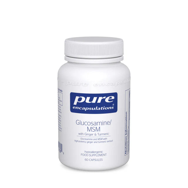 Pure Encapsulations Glucosamine/ MSM with Ginger & Turmeric, 60 Capsules