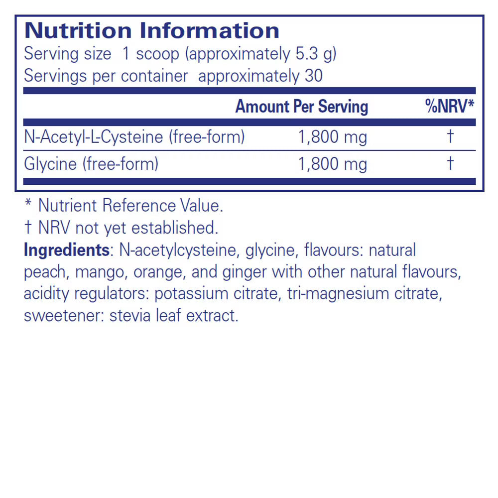 Pure Encapsulations NAC + Glycine Powder 159g