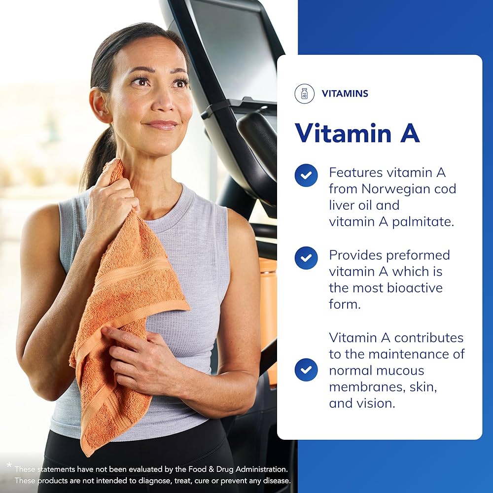 Pure Encapsulations Vitamin A 10000iu - 120 Softgel Capsules