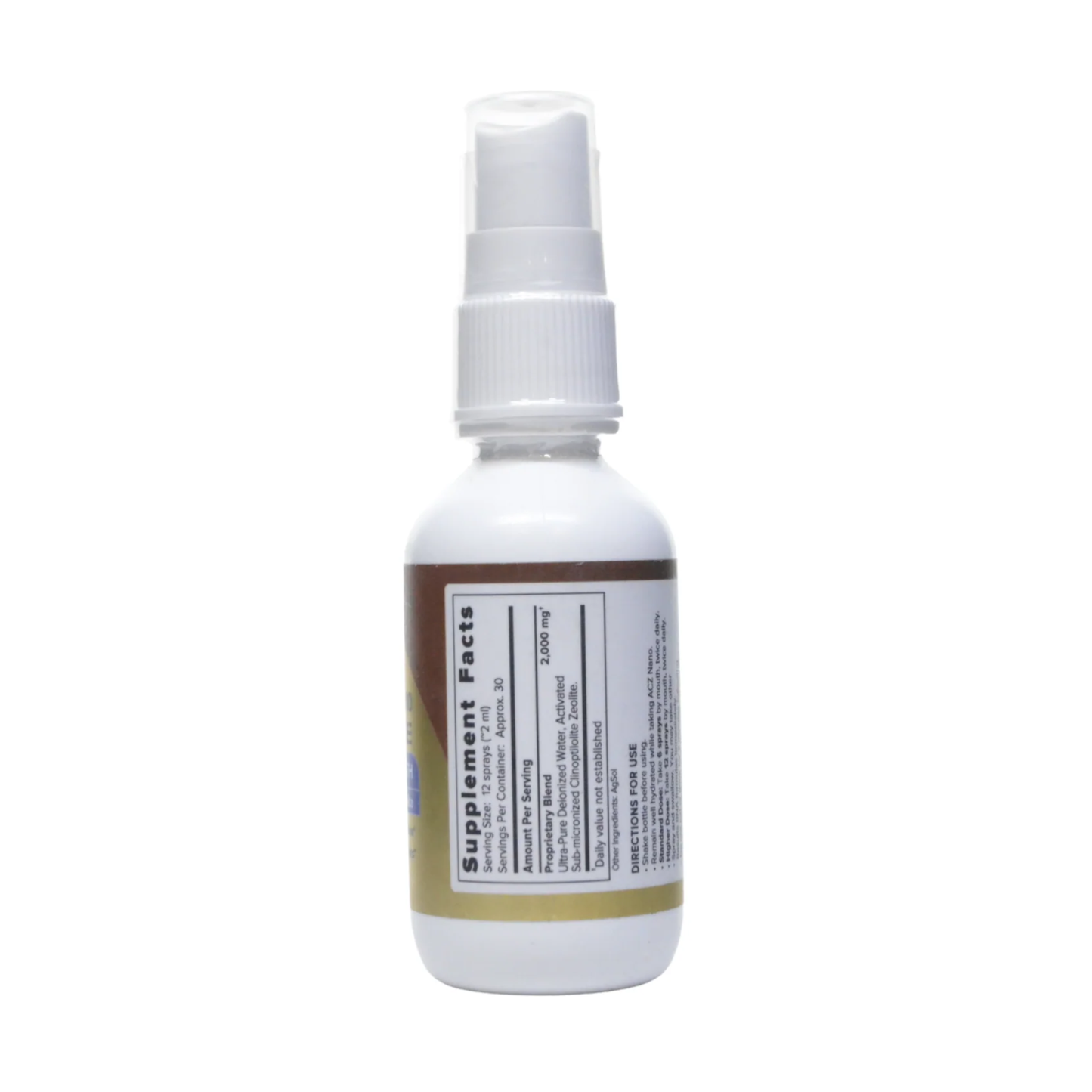 Results RNA ACZ Nano Zeolite Extra Strength intra-oral spray for daily use, easy-to-use format for those seeking natural detoxification support without capsules