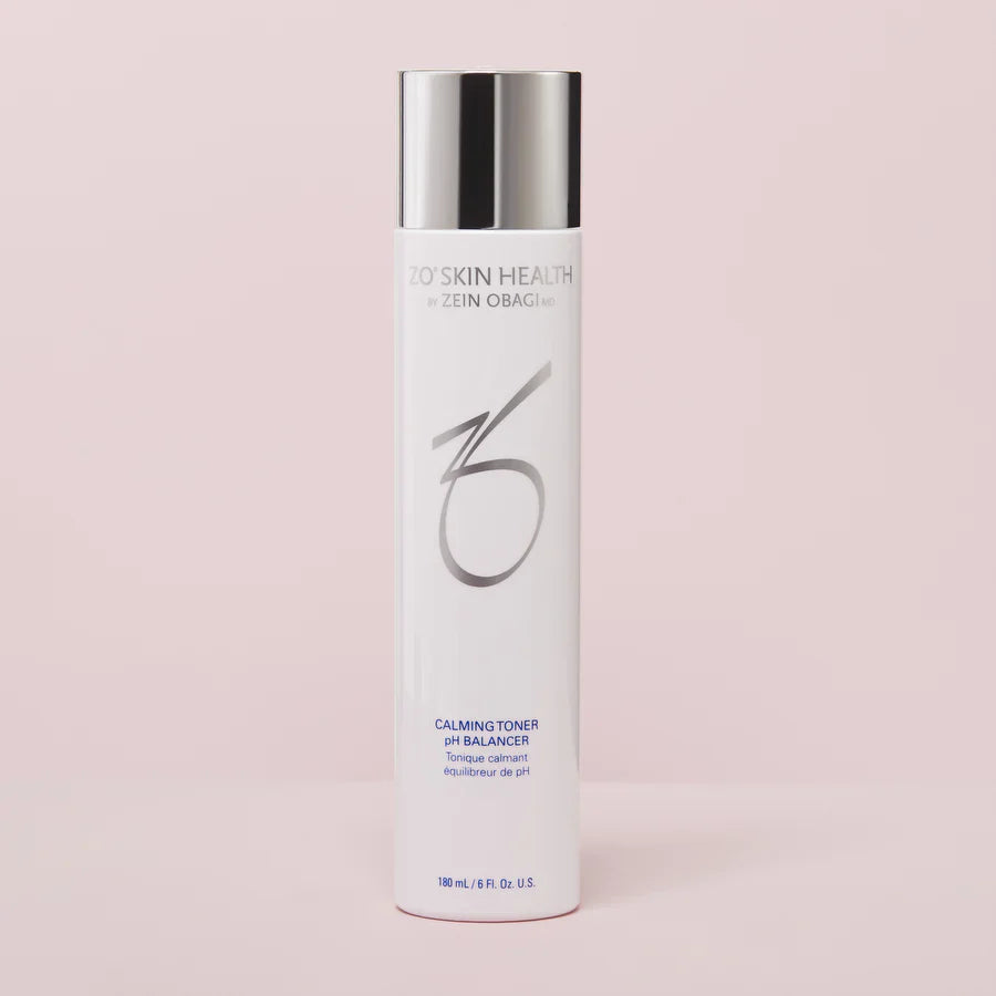 Skin Health Calming Toner with glycolic acid allantoin and menthoxypropanediol for pH balancing and gentle pore refinement