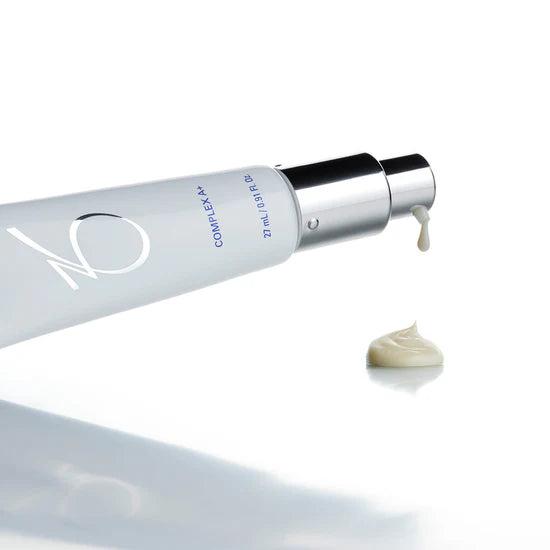ZO Skin Health Complex A+ with 1.3% Retinol amplified by Bakuchiol in a microemulsion delivery system targeting deeper skin layers for advanced anti-ageing results