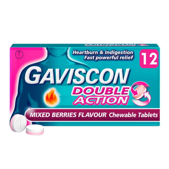 Gaviscon Double Action 12 Tablets