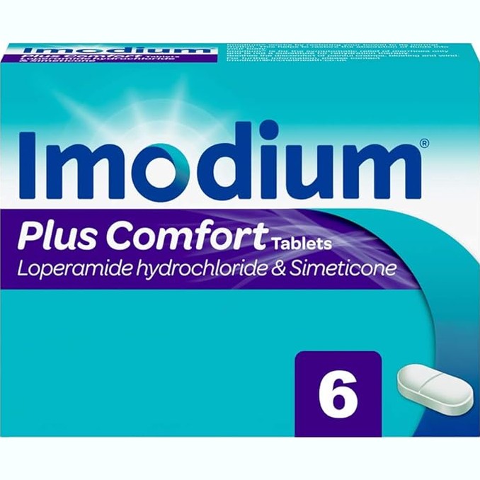 Imodium Plus Comfort 6 Tablets