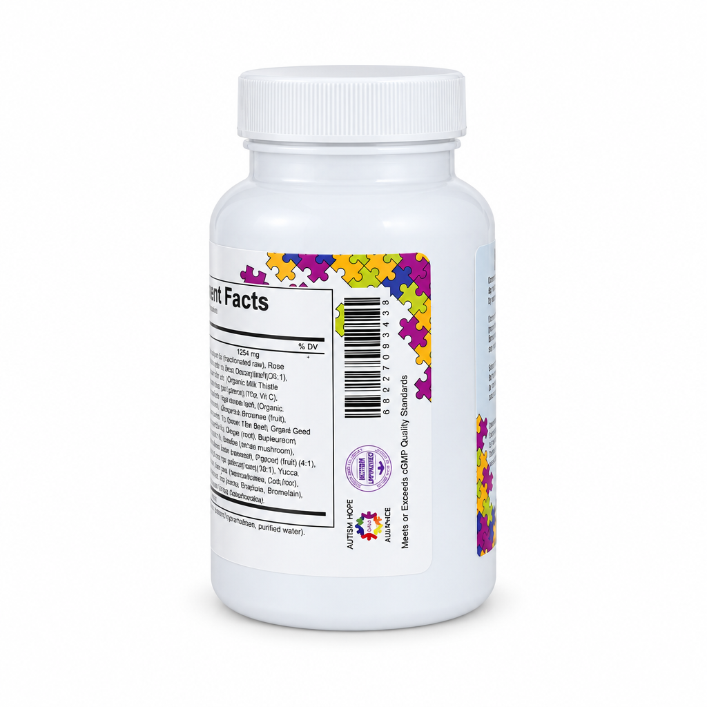Spectrum Awakening Detox Binder-rrific for those who prefer capsules, with plants and enzymes in one blend for a simple daily routine.