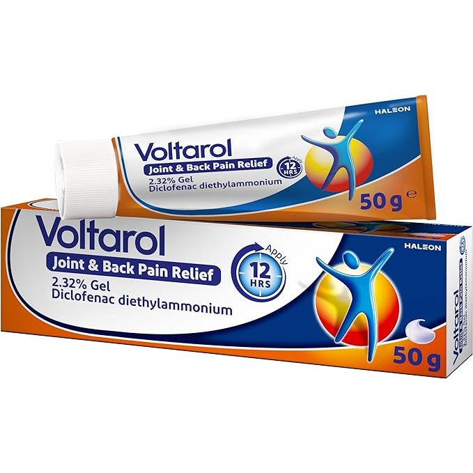 Voltarol Joint & Back Pain Relief 2.32% Gel 50g