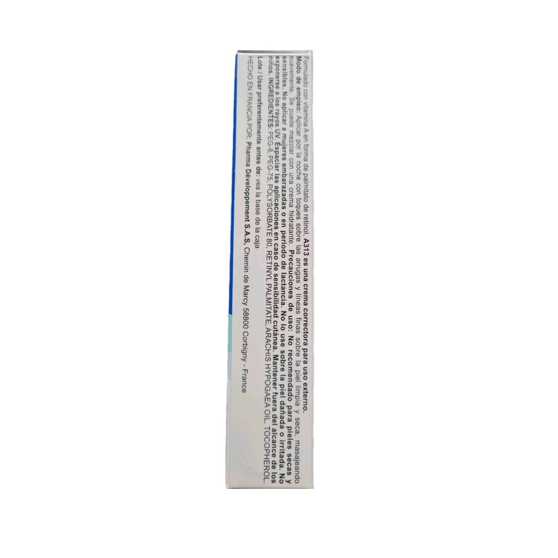 A313 Vitamin A Ointment with synthetic retinol macrogol 400 and macrogol 4000 for dry localised skin application