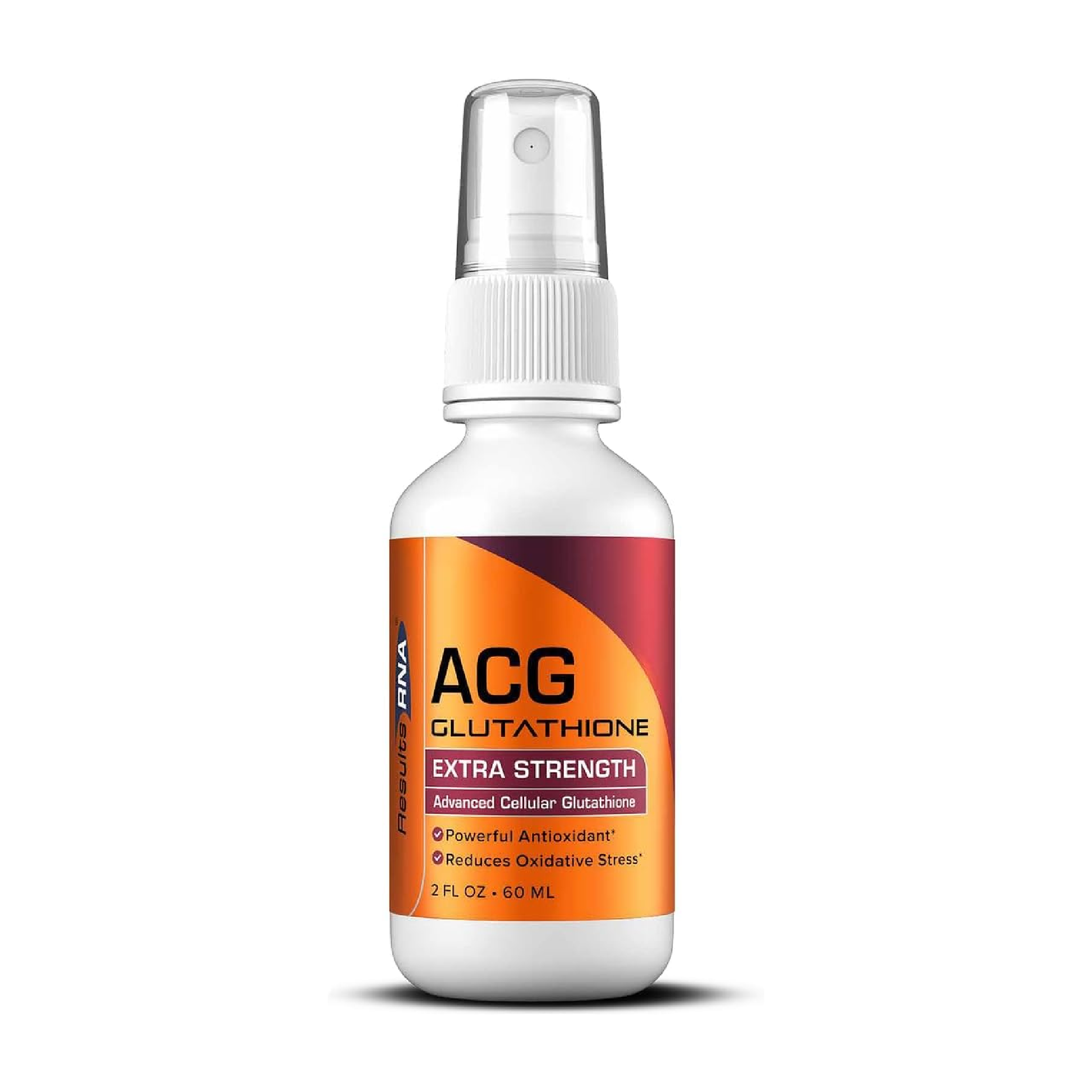ACG Glutathione Extra Strength oral spray 60ml with L-glutathione NAC R-lipoic acid and L-carnitine antioxidant formula