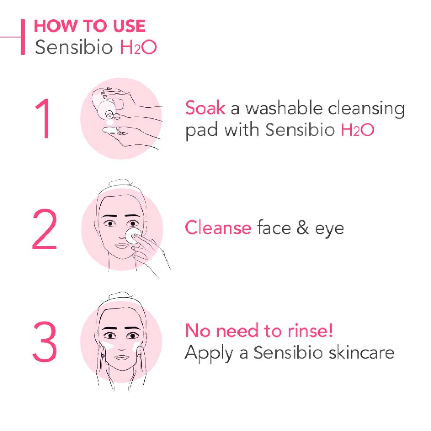 Bioderma Sensibio H2O with cucumber extract and micelles gently cleanses sensitive skin while maintaining skin barrier and reducing irritation