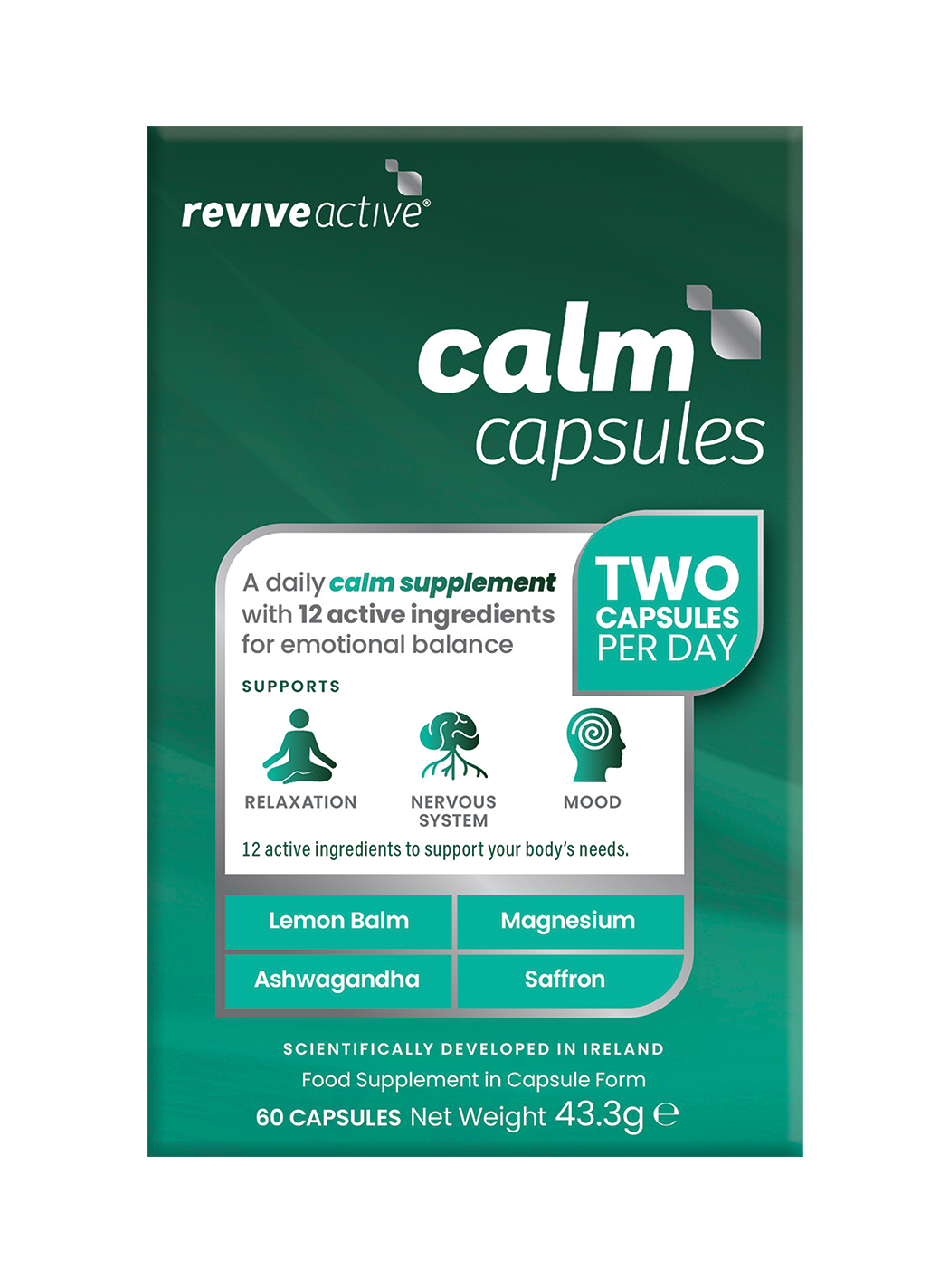 Revive Active Calm 60 Capsules