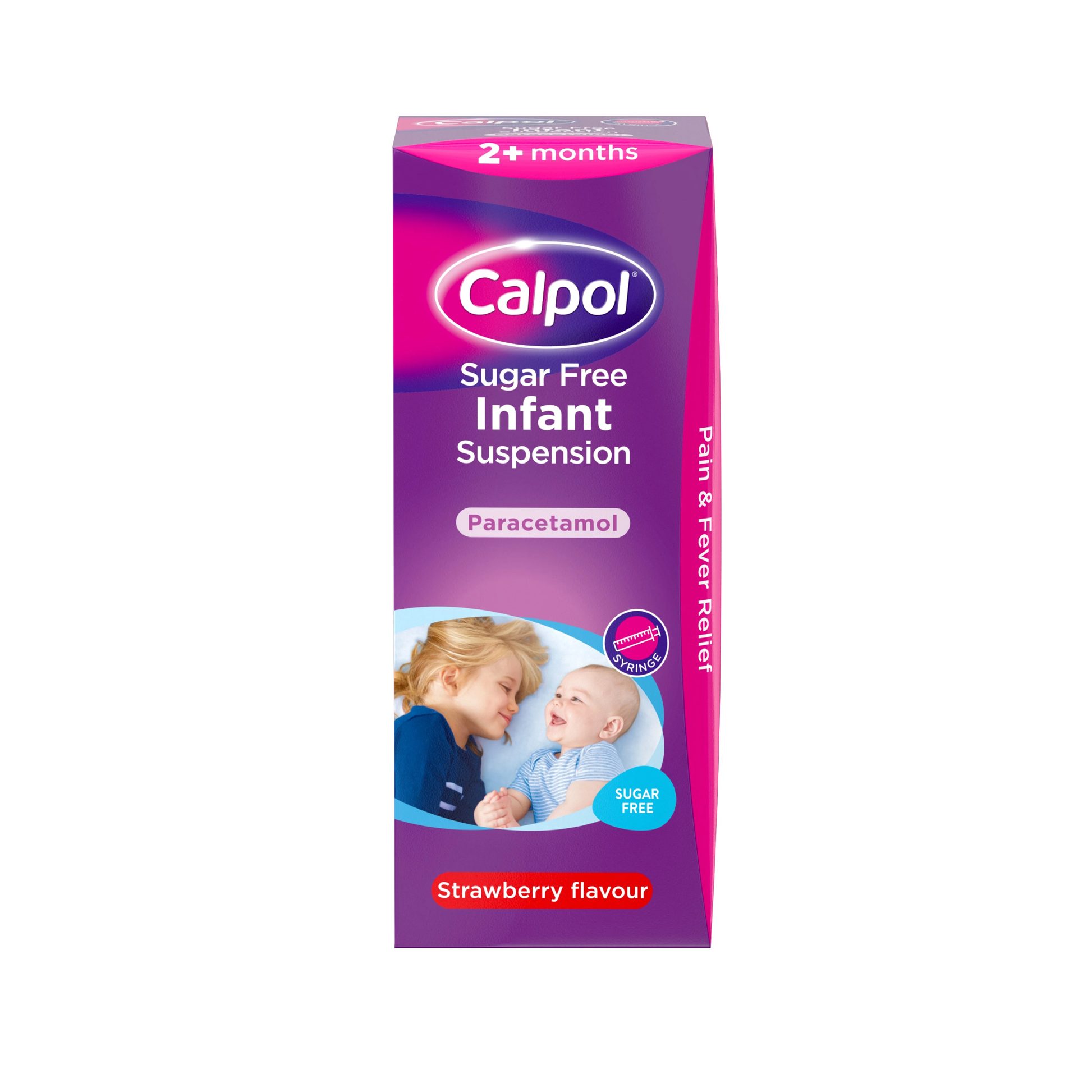 Calpol Infant Paracetamol Suspension Strawberry Flavour 100ml