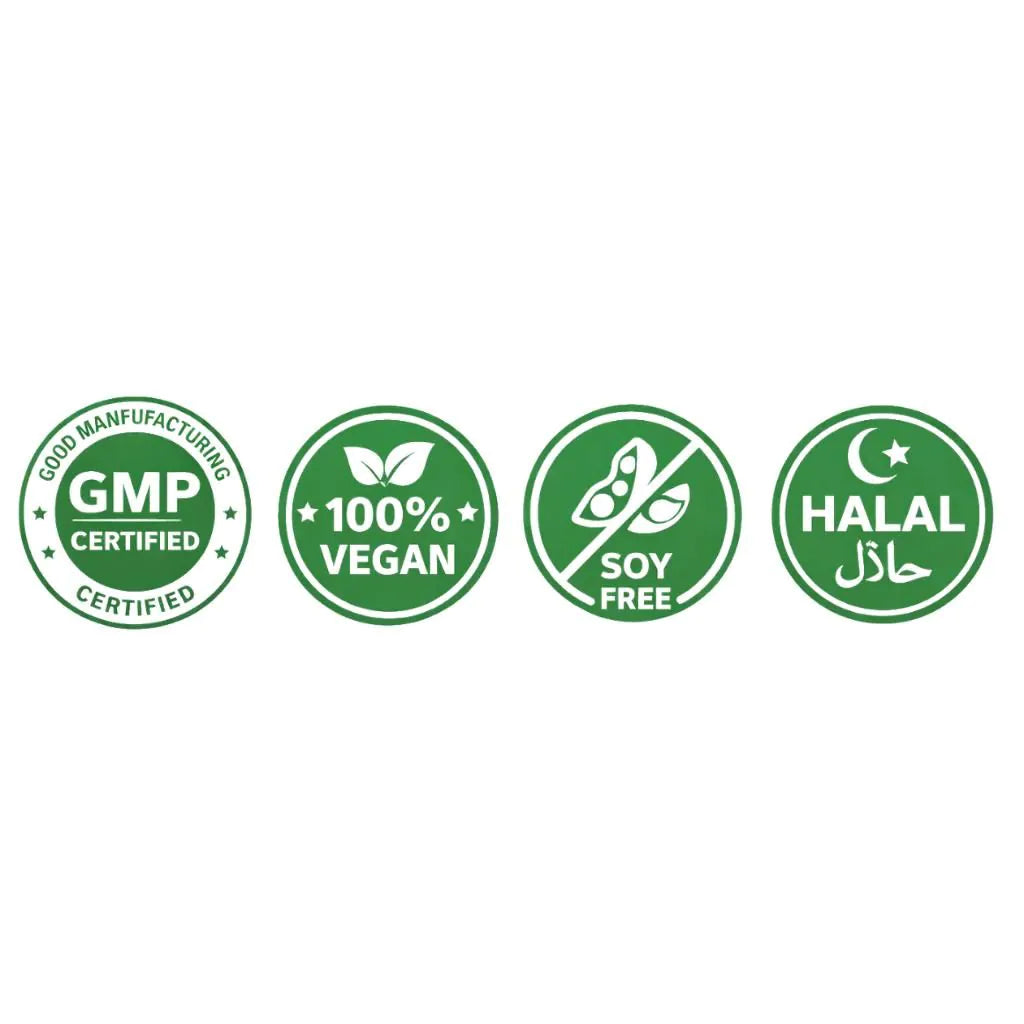 Cell Naturals NAD+ capsules HALAL, VEGAN, SOY FREE