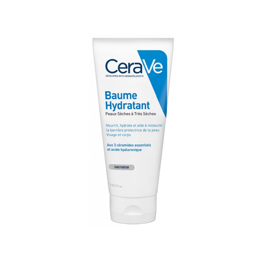 CeraVe Moisturising Cream 177ml with 3 essential ceramides and hyaluronic acid for dry to very dry skin on face and body