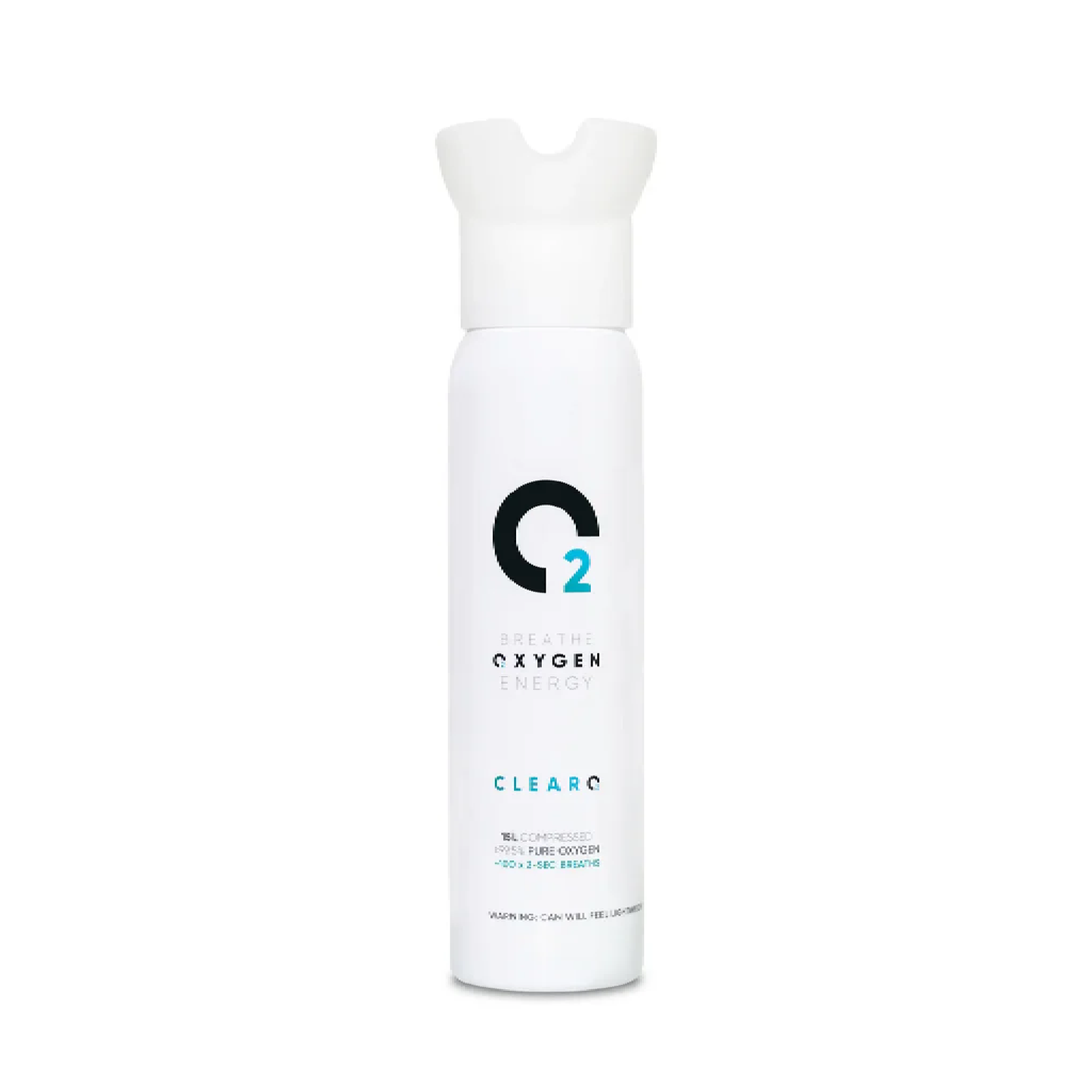 ClearO2 Oxygen Can with Inhaler Cap 15 Litres