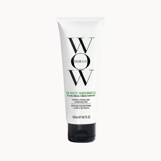 Color Wow One Minute Transformation Styling Cream 120ml — lightweight frizz-control cream for smooth, polished hair