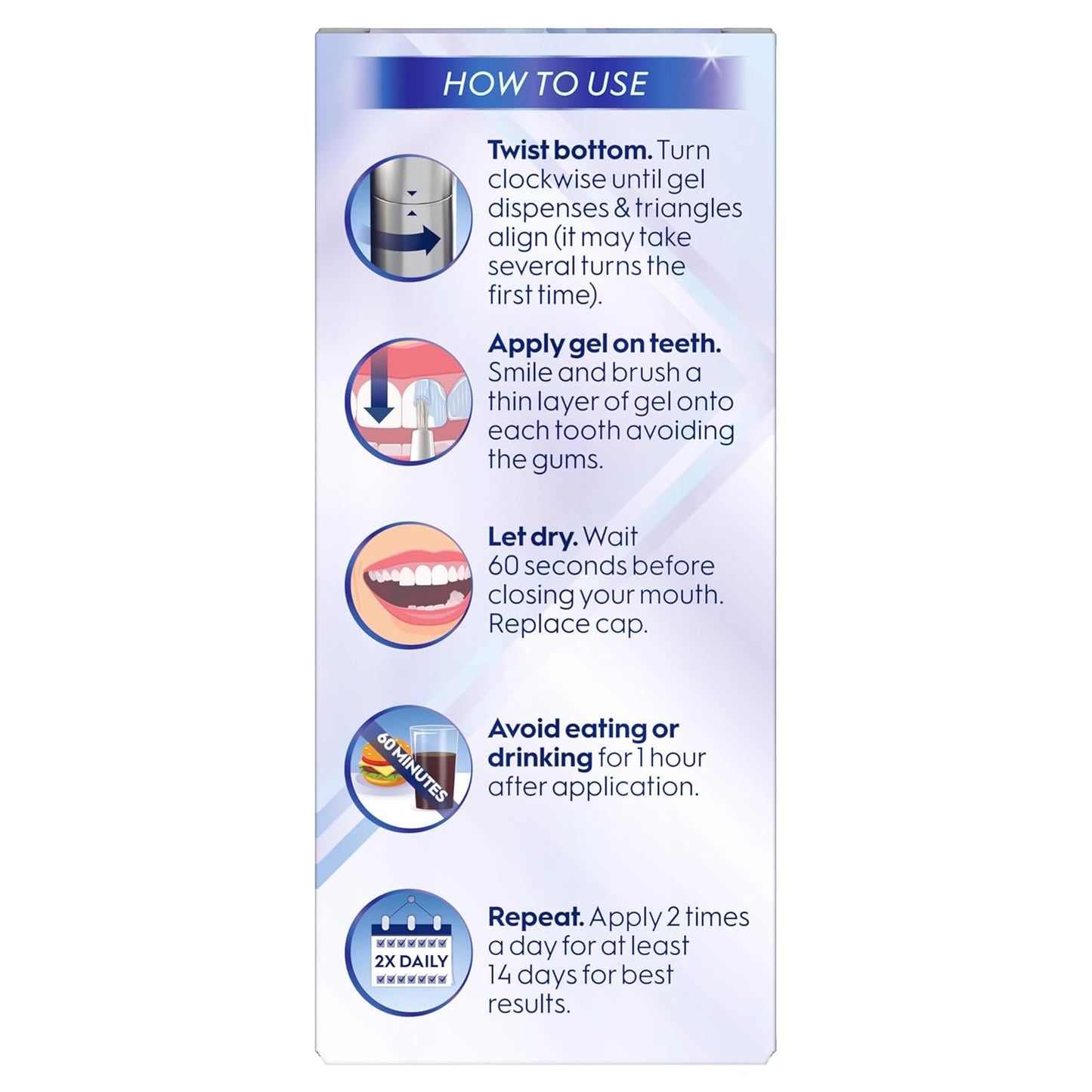 Crest 3D White whitening pen for adults wanting quick convenient whitening that fits in a bag or travel kit anywhere