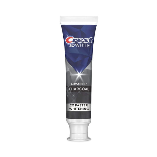 Crest 3D White Charcoal whitening toothpaste 93g removing 90% of surface stains twice as fast with activated charcoal