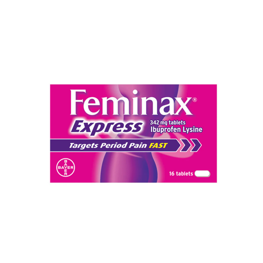 Feminax Express 16 Tablets