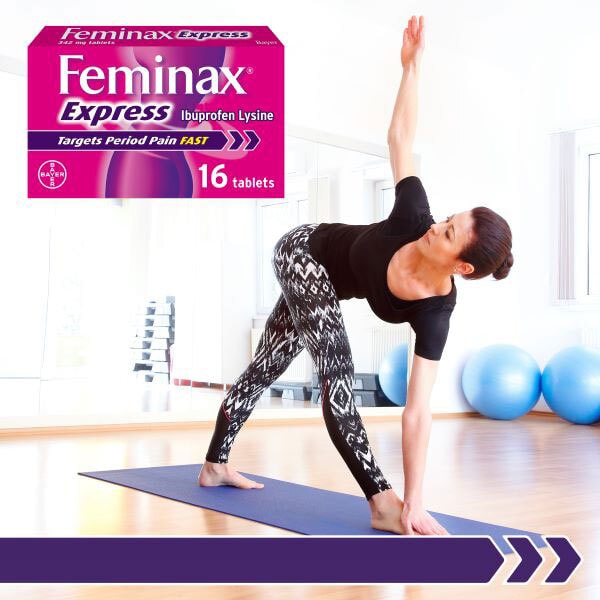 Feminax Express 16 Tablets