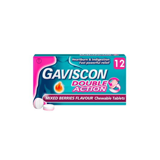 Gaviscon Double Action 12 Tablets