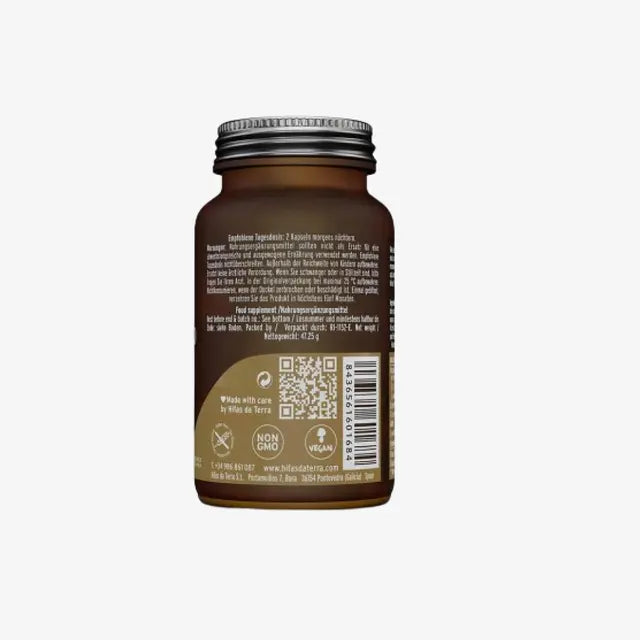 Hifas da Terra Mico-Corio with Turkey Tail mushroom extract, polysaccharide-K and acerola Vitamin C helping to support normal immune function