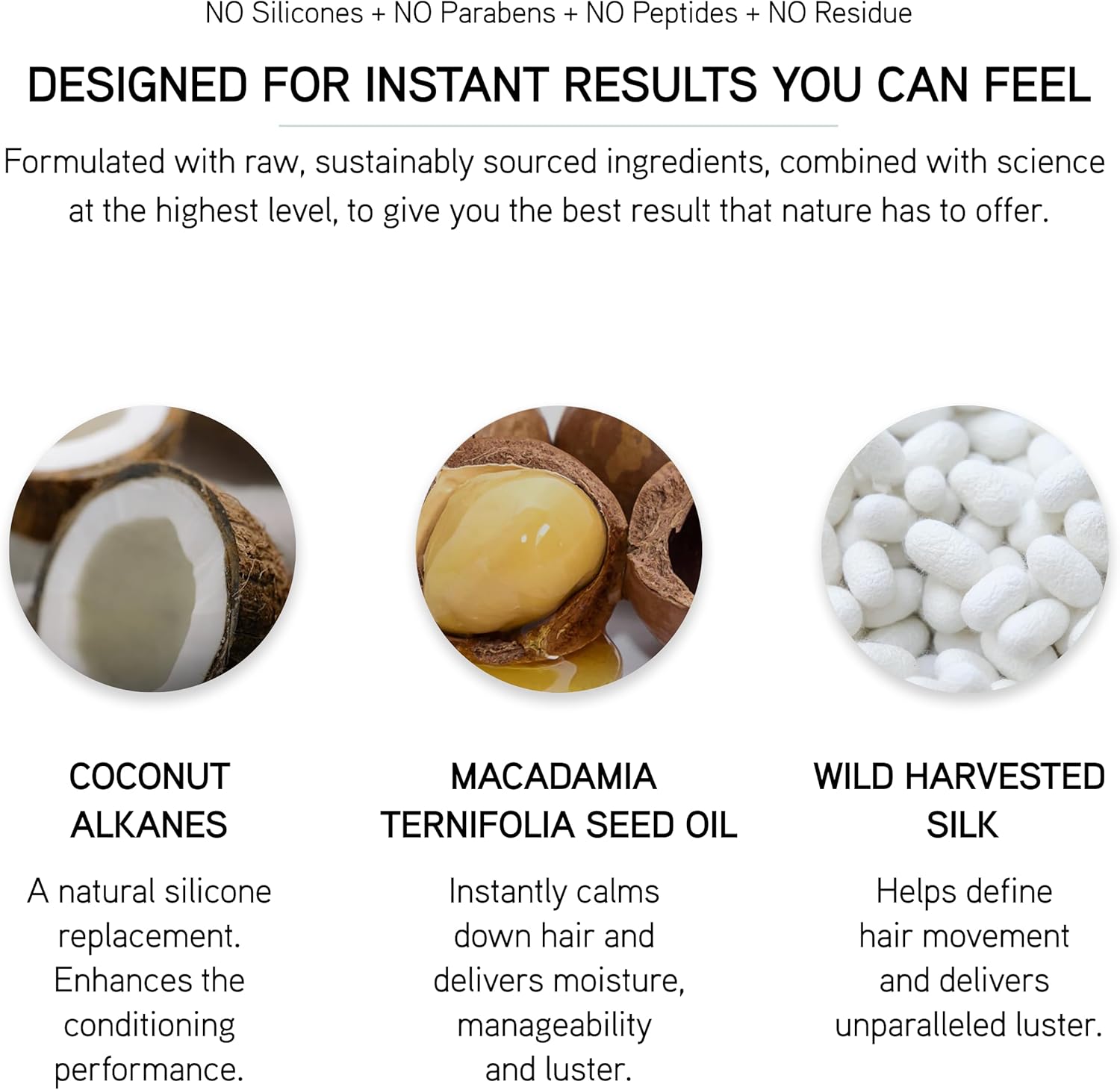 Iles Formula Curl Revive with Macadamia Oil, Pracaxi Oil and Silk Extract to define curls and eliminate frizz