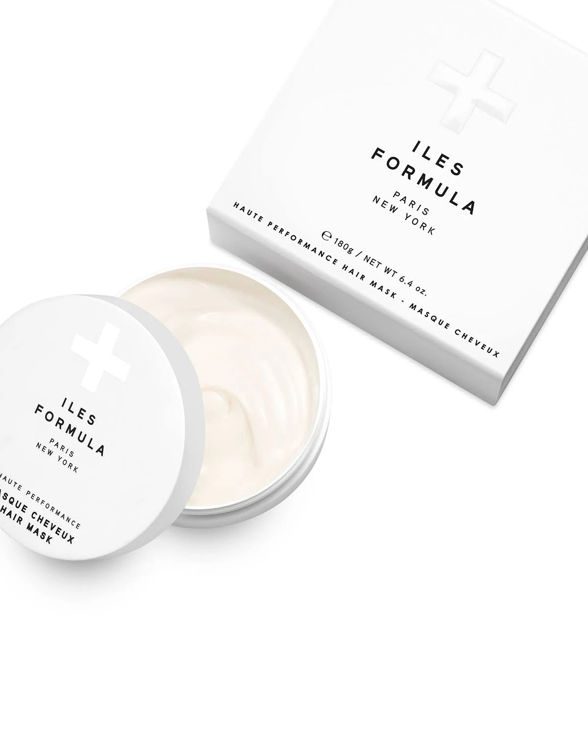 Iles Formula Hair Mask Haute Performance for dry, colour-treated or damaged hair — leaves hair soft, manageable and full of shine