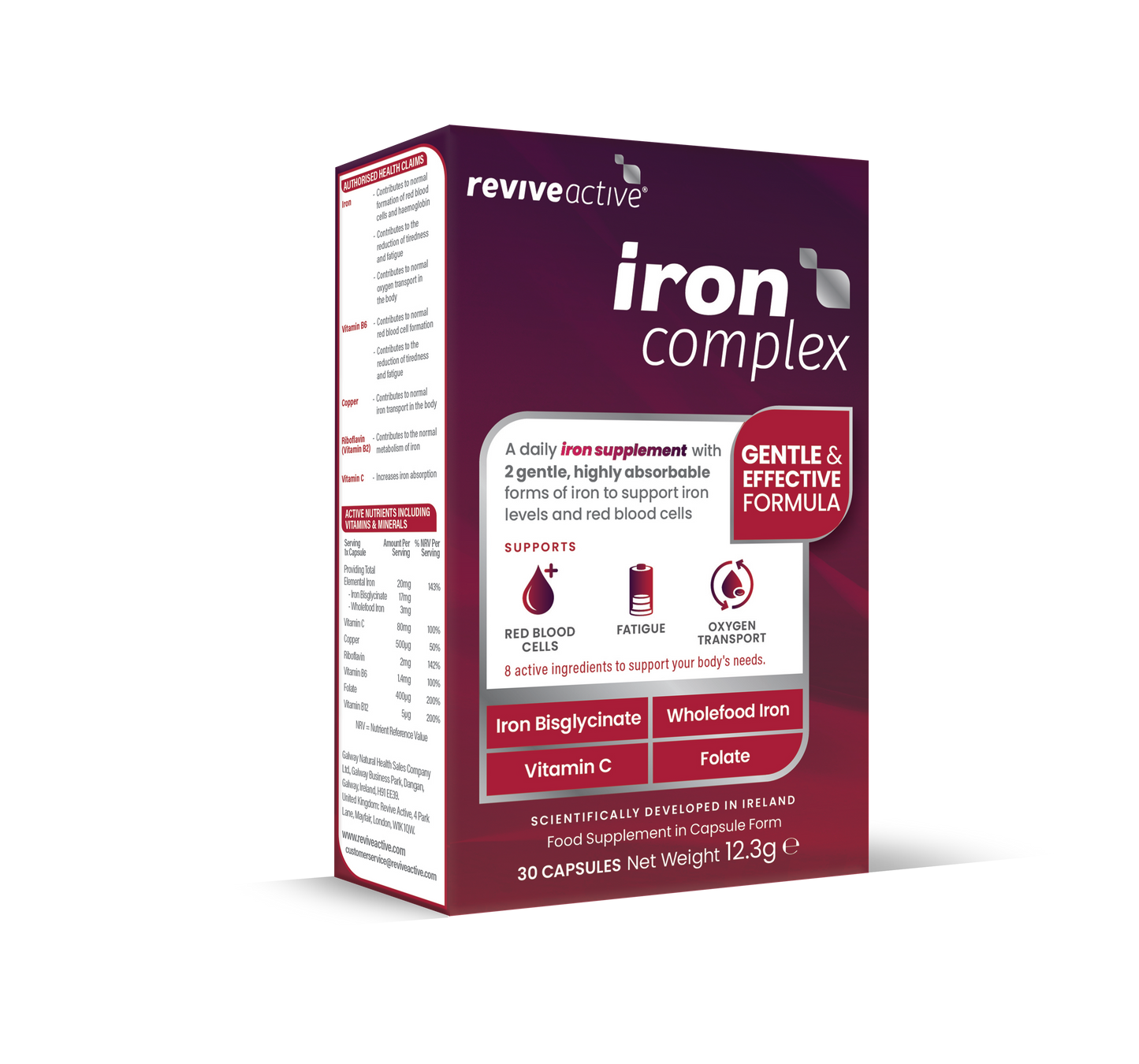 Revive Active Iron Complex 30 Capsules 12.3 g