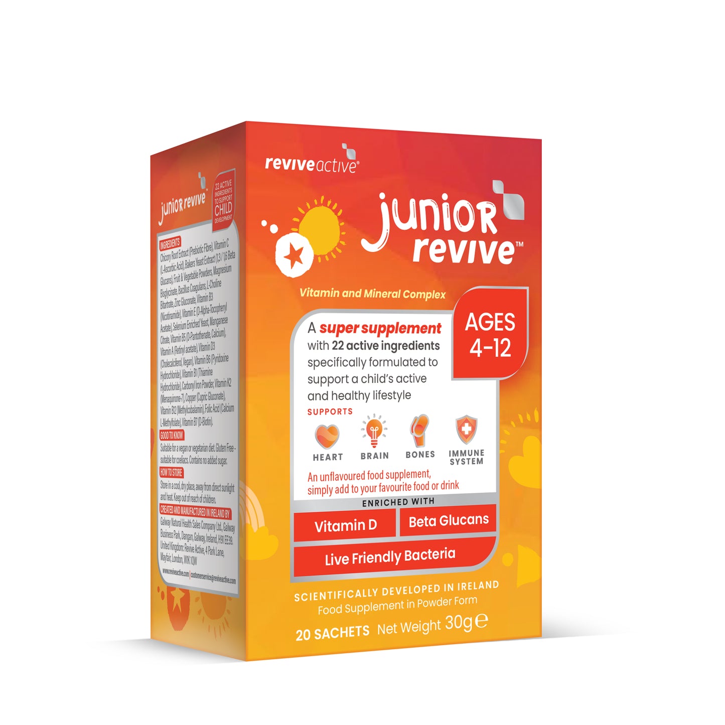Revive Active Junior Revive, 20 Sachets