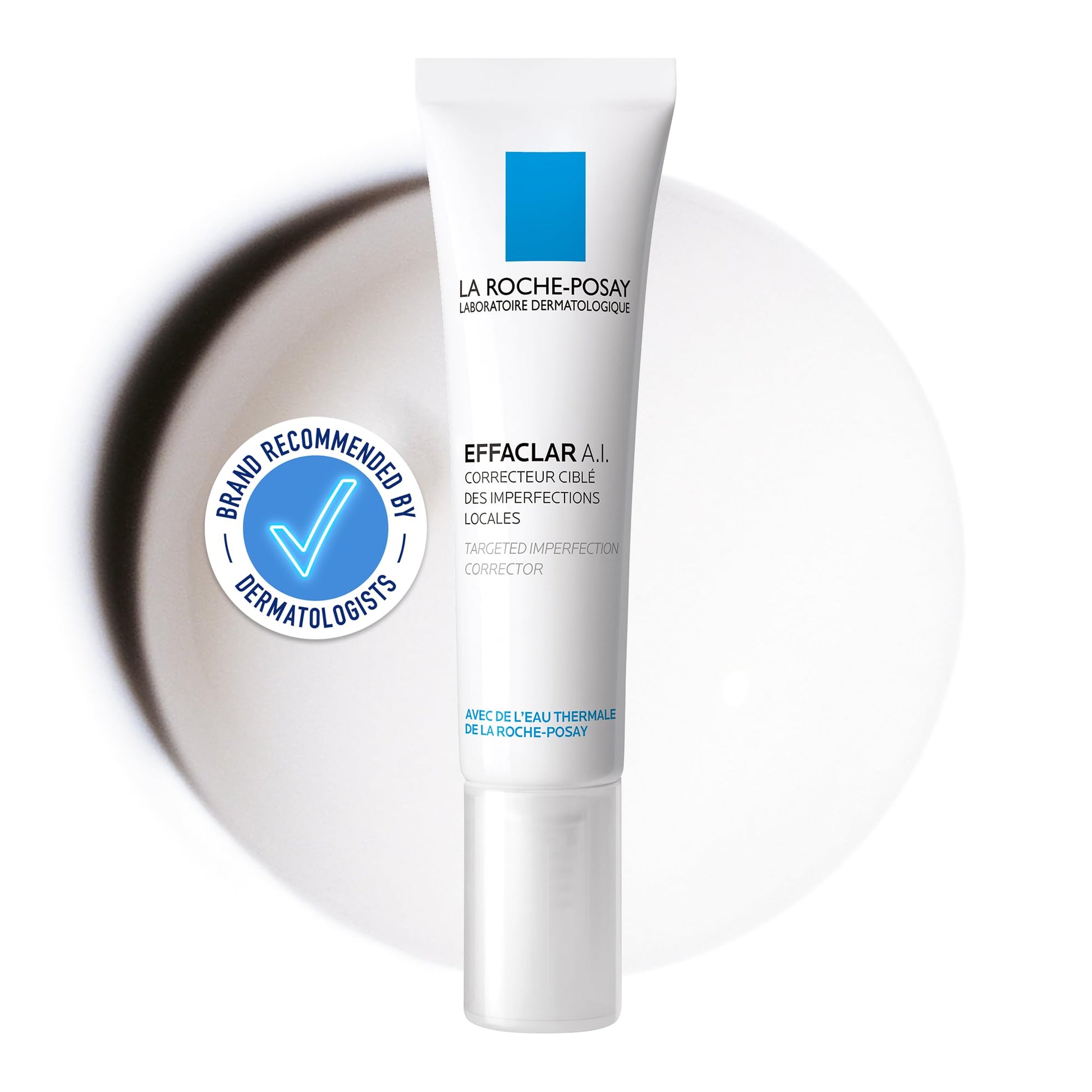 La Roche-Posay Effaclar A.I. with Piroctone Olamine and Salicylic Acid helping to accelerate blemish disappearance and reduce post-blemish marks