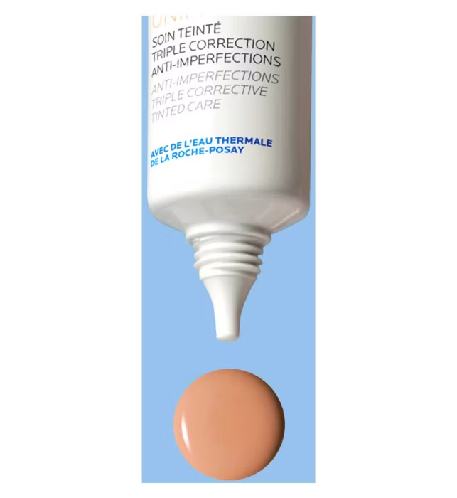 La Roche-Posay Effaclar Duo+M Unifiant with Niacinamide and LHA helping reduce blemishes and visibly fade post-acne marks