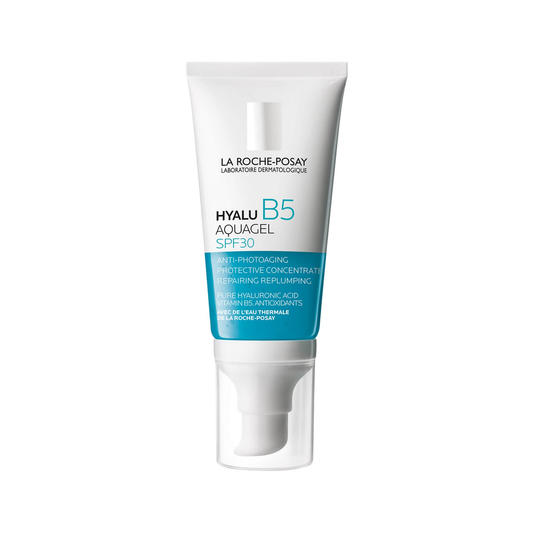 La Roche-Posay Hyalu B5 Aquagel SPF30 50ml lightweight moisturising gel with Hyaluronic Acid and SPF30 for sensitive skin daily protection