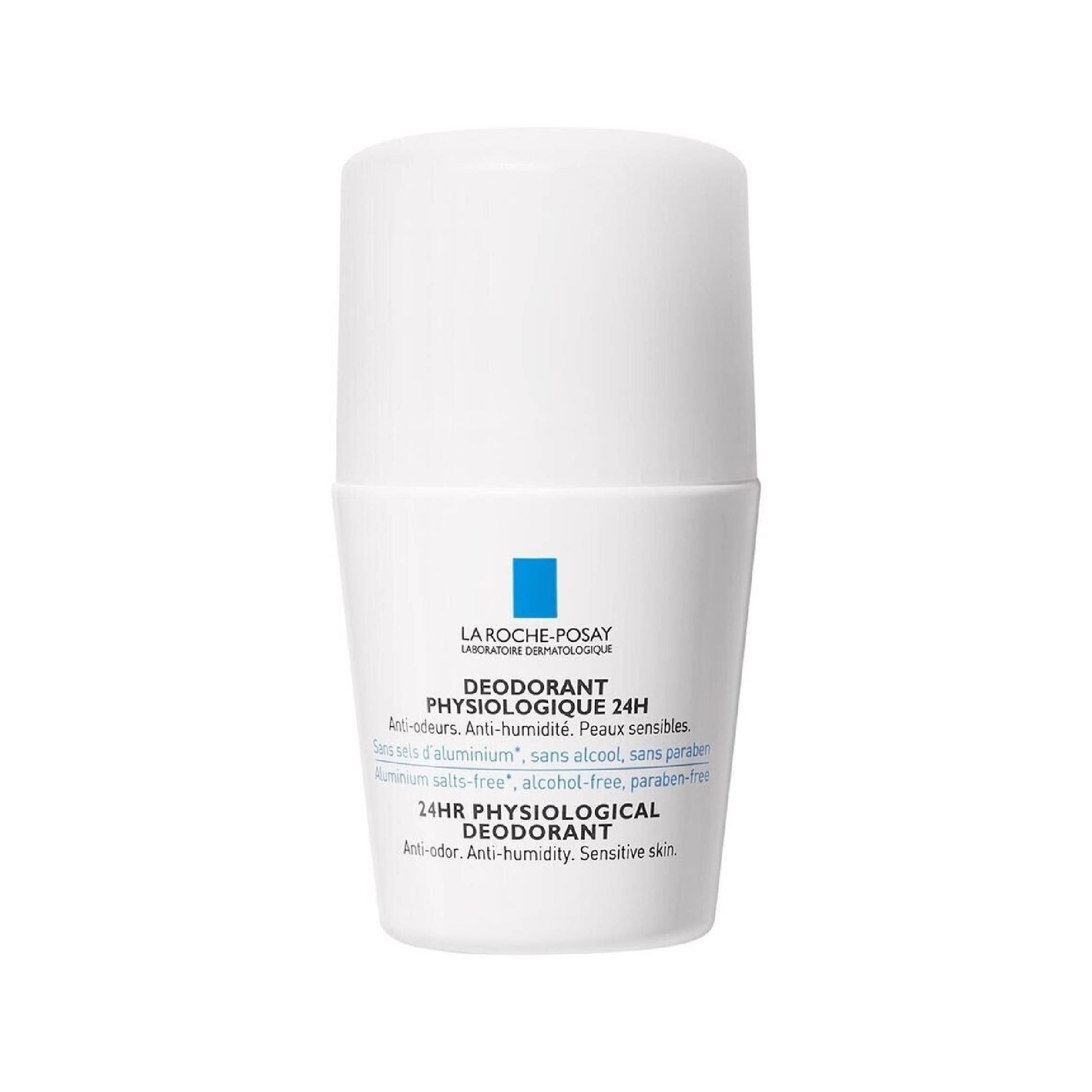 La Roche-Posay 24H Deodorant with zinc gluconate, perlite and allantoin, neutralises odour, absorbs moisture and soothes sensitive underarm skin