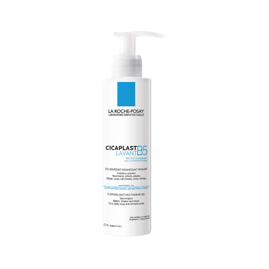 La Roche-Posay Cicaplast Lavant B5 Purifying Soothing Foaming Gel 200ml gentle cleanser for sensitive irritated and fragile skin