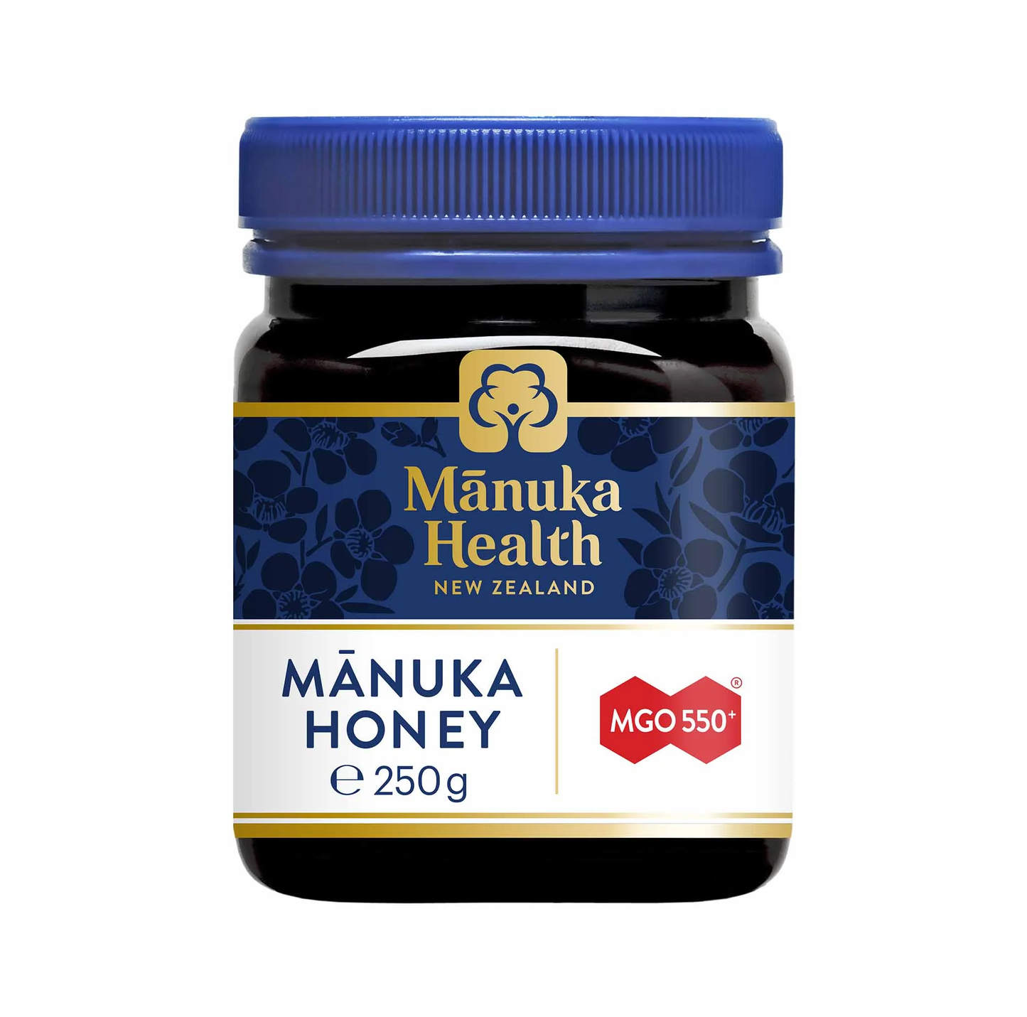 Manuka Health MGO 550+ Manuka Honey 250g jar, ultra high grade pure New Zealand monofloral honey