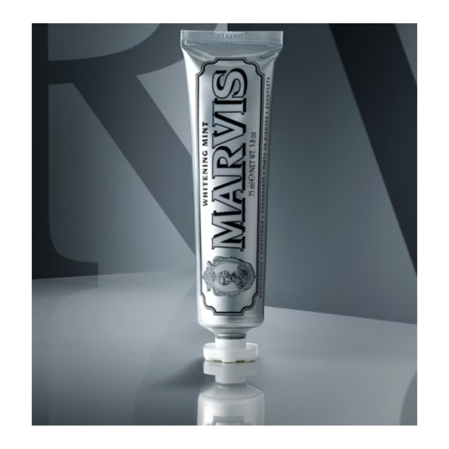 Marvis Whitening toothpaste for adults wanting whiter teeth fresher breath and effective daily cleaning to maintain a brighter more confident smile
