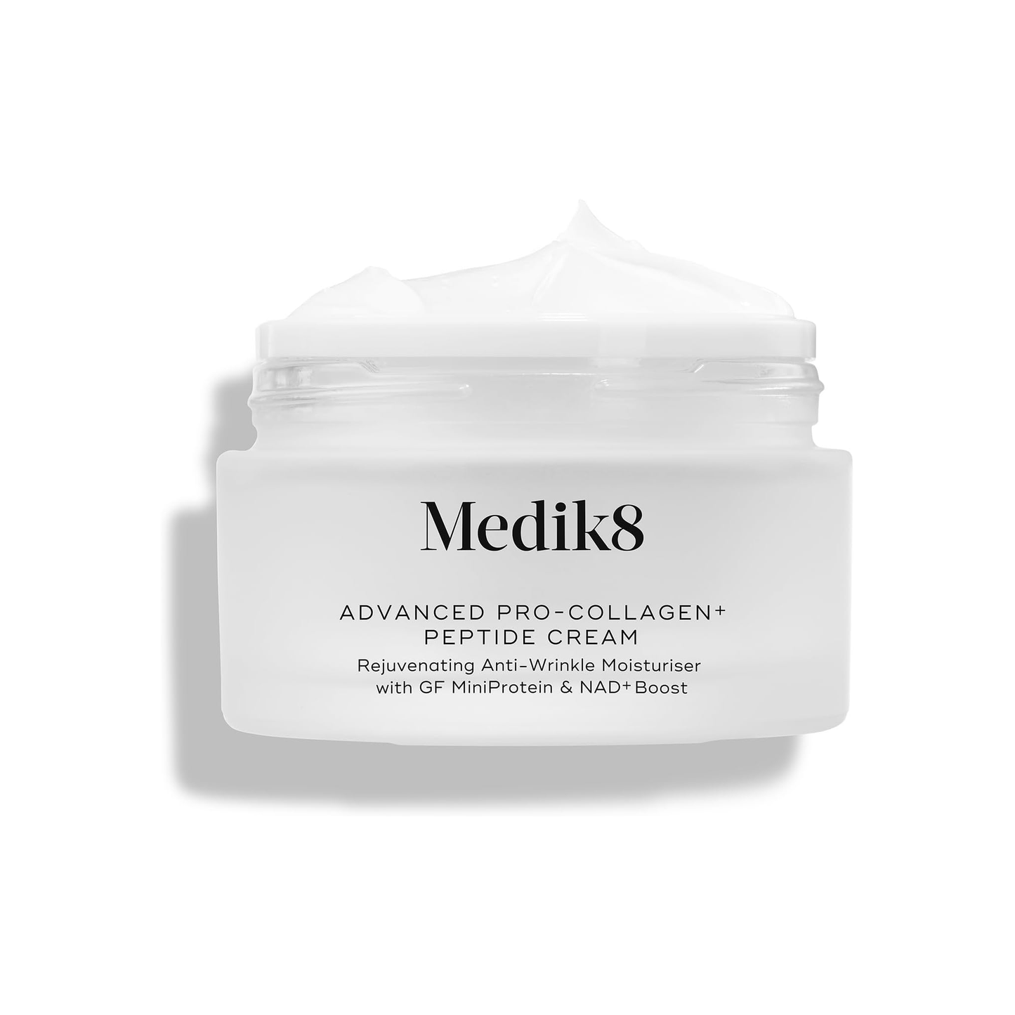 Medik8 Advanced Pro Collagen+ Peptide Cream 50ml with ceramides and peptides for visibly firmer plumper and smoother looking skin