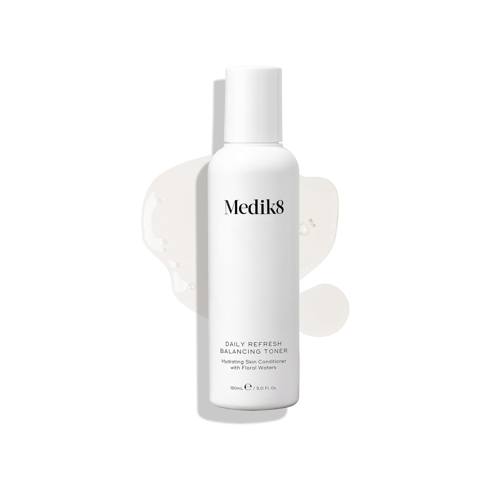 Medik8 Daily Refresh Balancing Toner 150ml with niacinamide aloe vera chamomile and rosemary water for rebalanced and refreshed skin