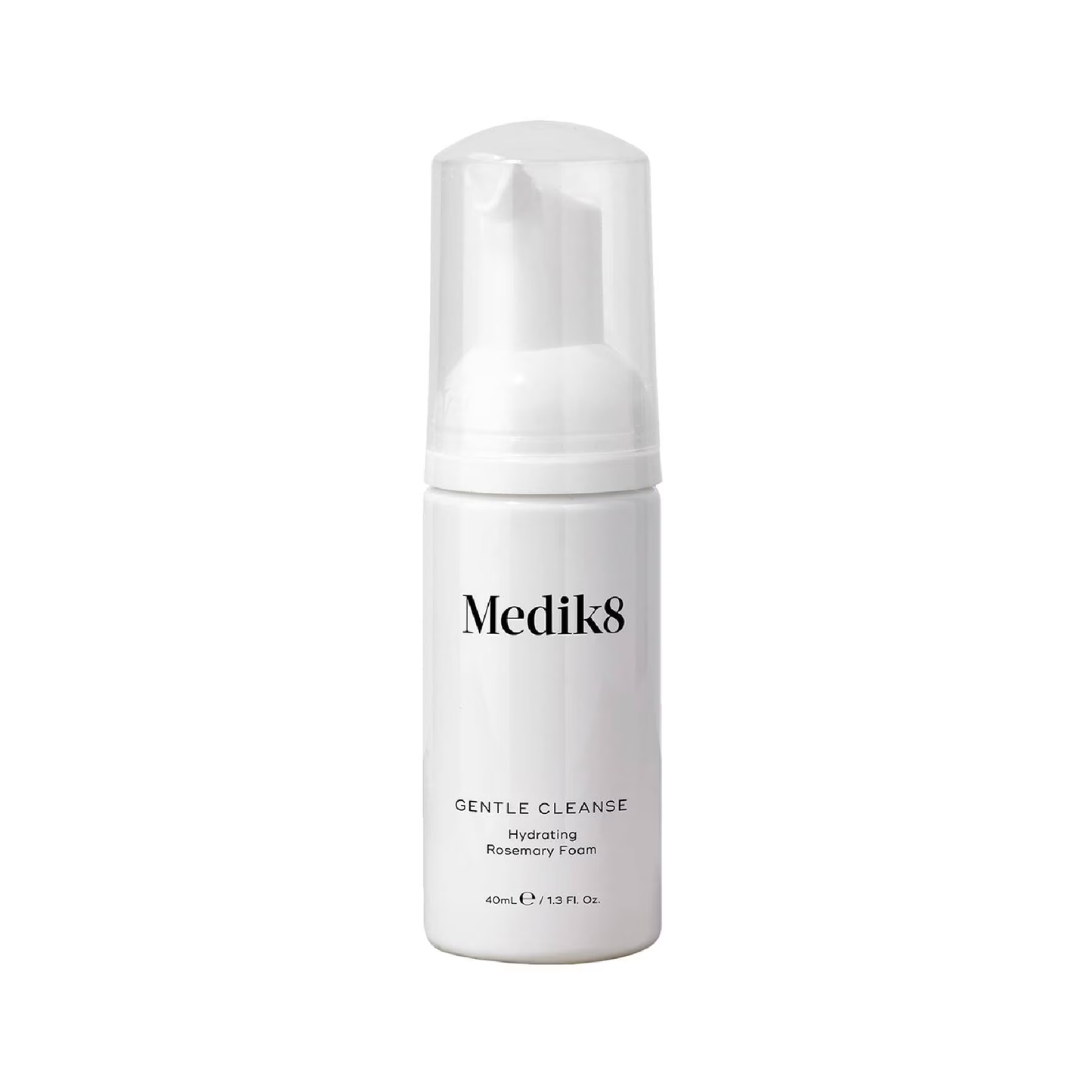 Medik8 Gentle Cleanse Hydrating 40ml pH-balanced foaming cleanser with Glycerin for very sensitive skin