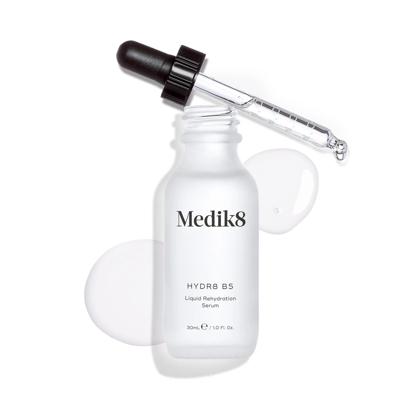 Medik8 Hydr8 B5 30ml lightweight hydrating serum with Hyaluronic Acid and Vitamin B5 for all skin types