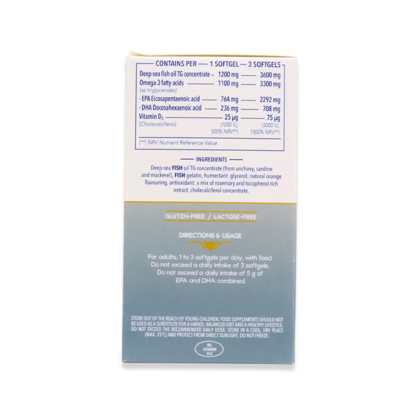 Minami MorEPA Platinum Elite with EPA and DHA from deep-sea anchovy sardine and mackerel oil, supports heart function, brain health, normal blood pressure and triglyceride levels