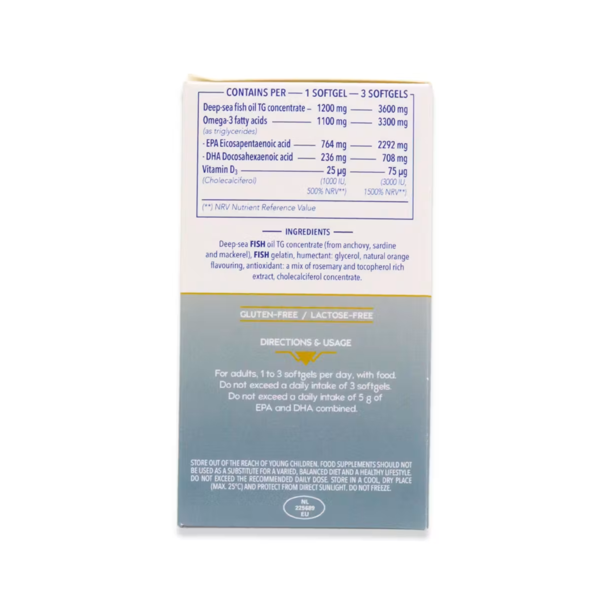 Minami MorEPA Platinum Elite with EPA and DHA from deep-sea anchovy sardine and mackerel oil, supports heart function, brain health, normal blood pressure and triglyceride levels