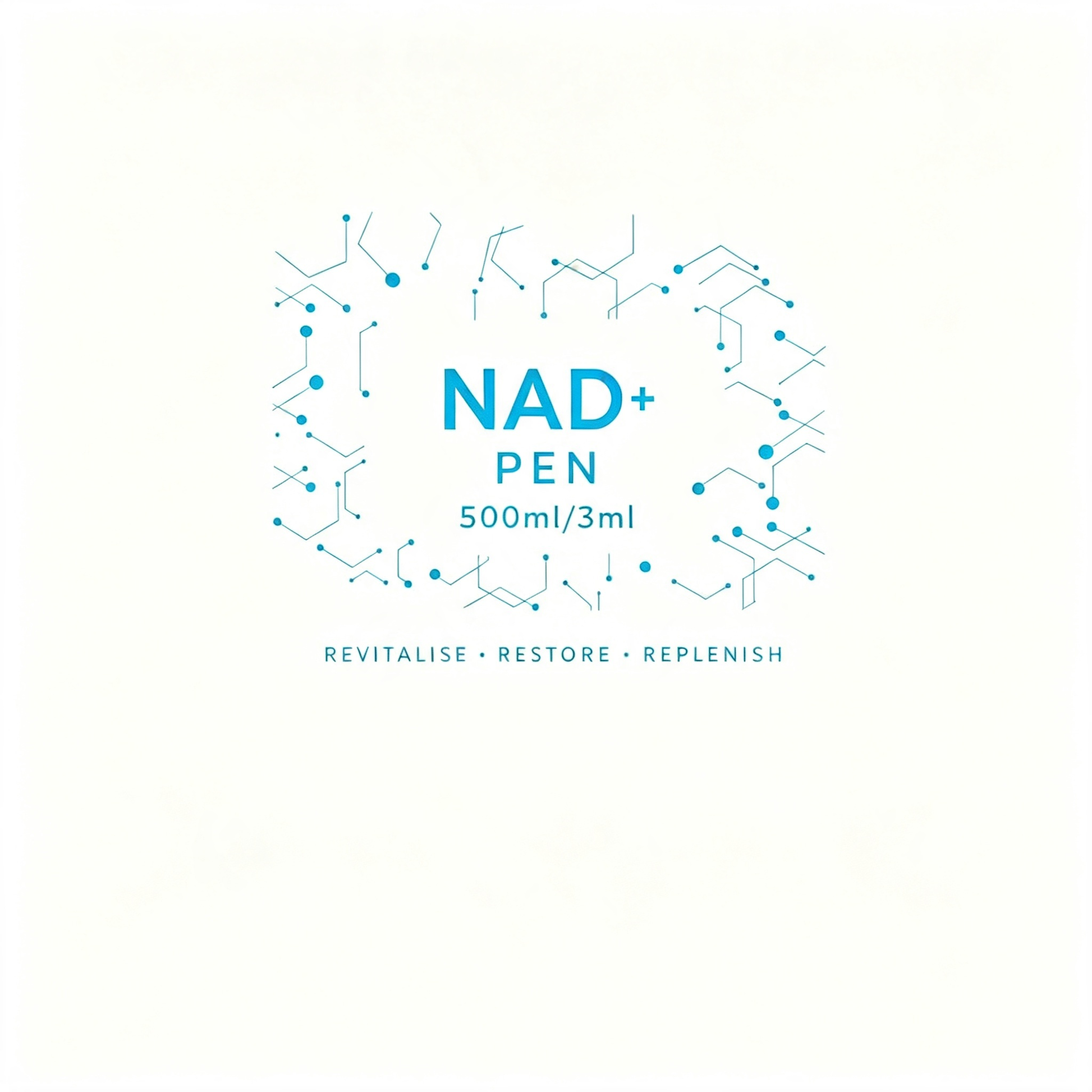 NAD+ Reboot At-Home Pen 3ml, precision dosing pen for daily NAD+ supplementation, supports cellular energy and healthy ageing at home