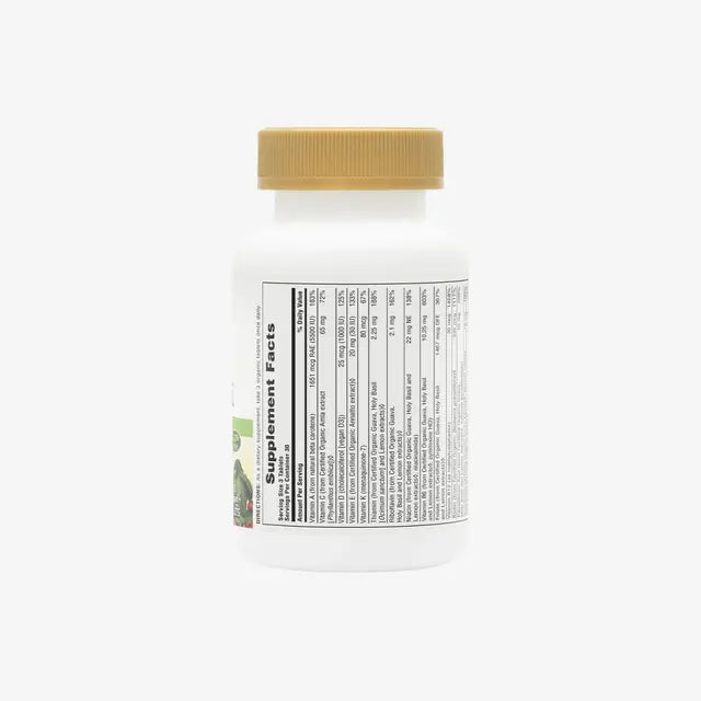 Nature's Plus Source of Life Garden Prenatal Multi vegan organic gluten-free prenatal supplement for maternal and foetal nutritional support