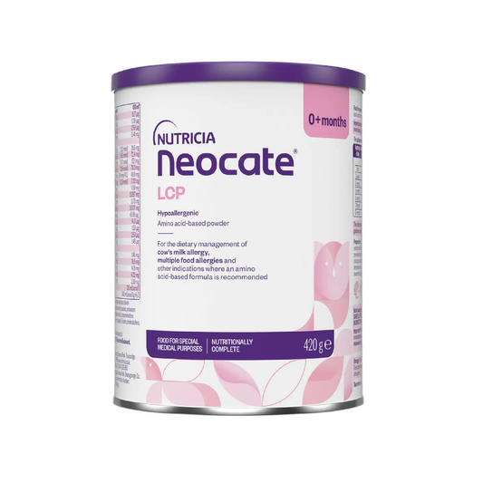 Neocate LCP Baby Milk Formula 420g hypoallergenic amino acid formula for infants with Cows Milk Allergy from birth